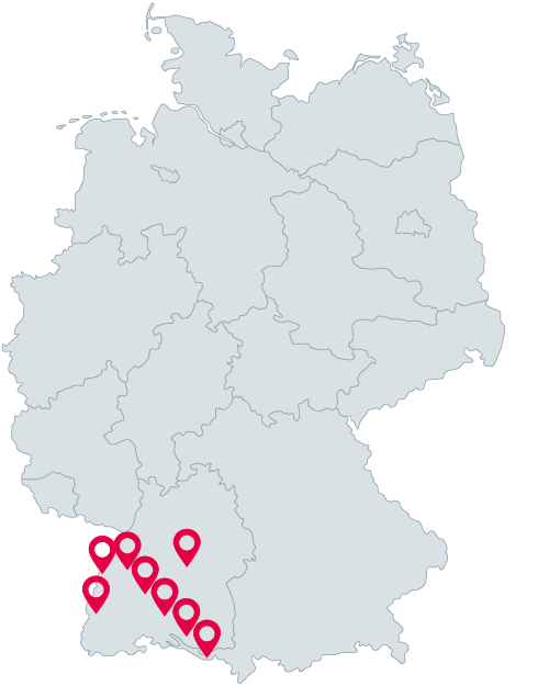 Standorte Konzmann Gebäudetechnik